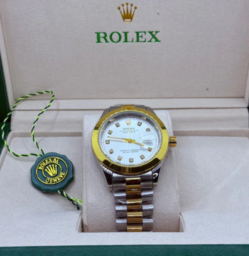 Rolex two tone with submarine watch