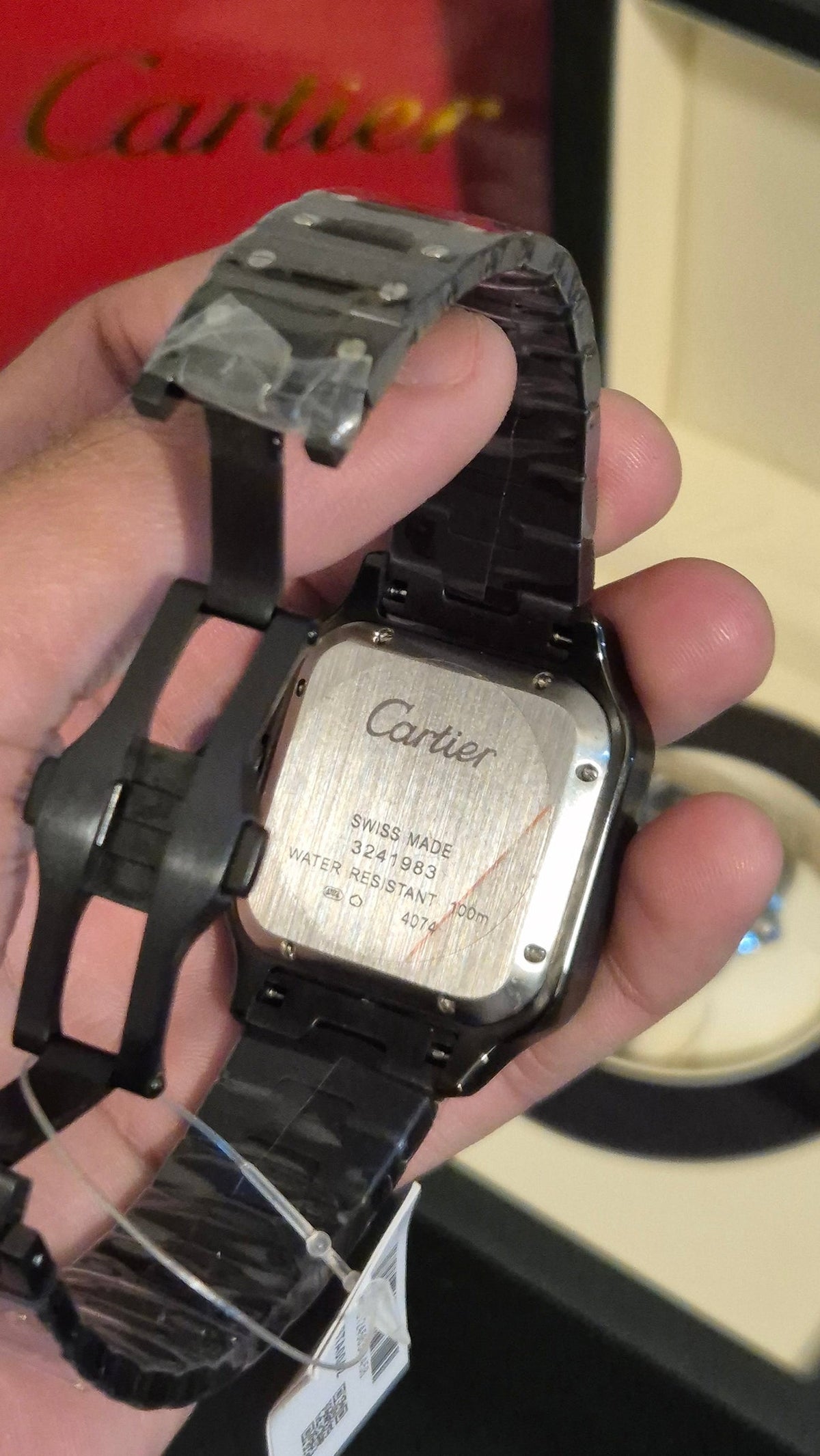 CARTIER - SANTOS CB