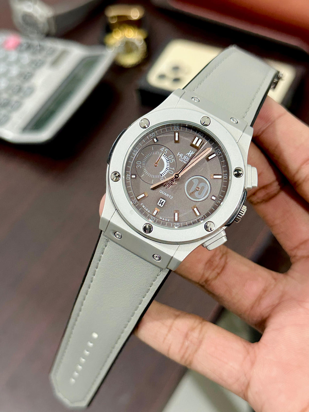 Hublot straps with master lock