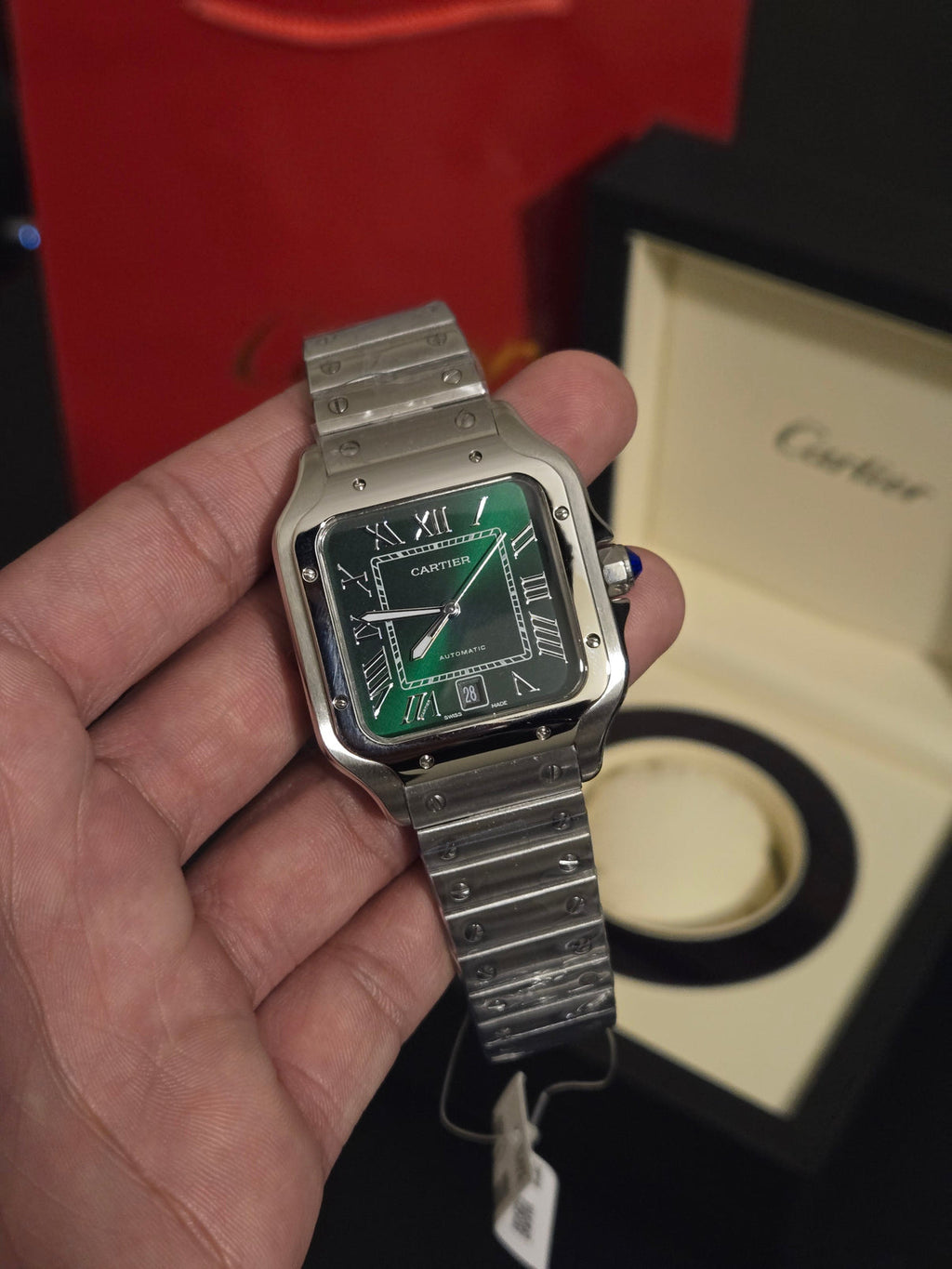 CARTIER - SANTOS CB