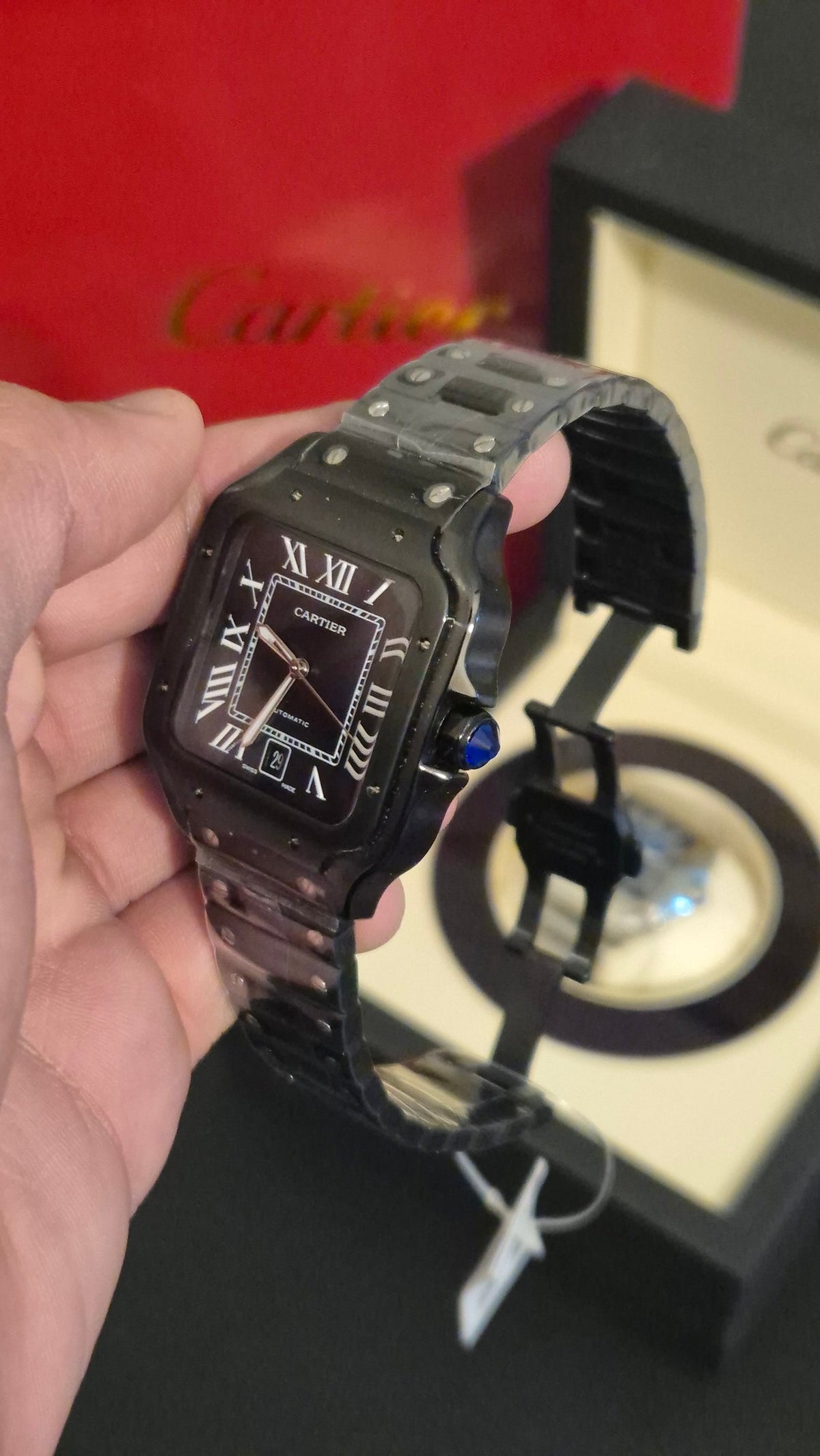 CARTIER - SANTOS CB