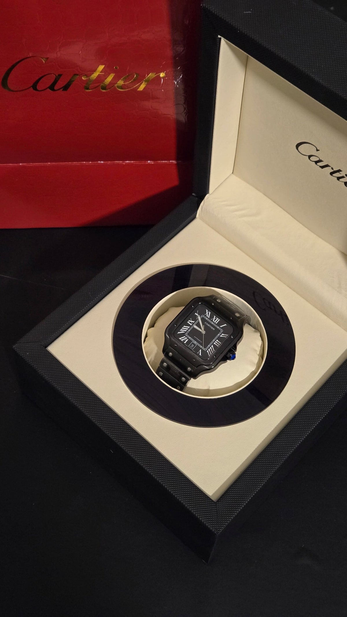 CARTIER - SANTOS CB