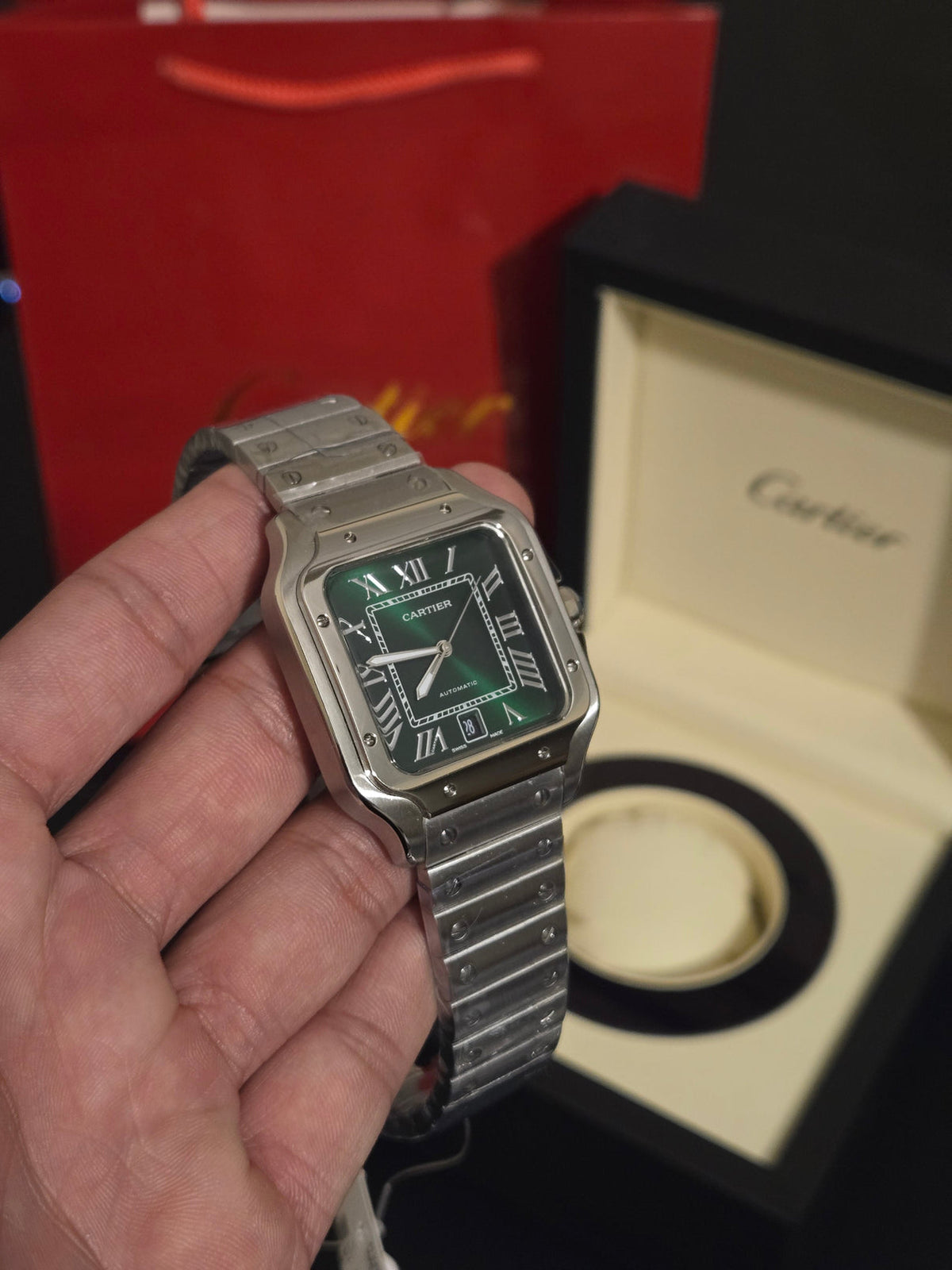 CARTIER - SANTOS CB