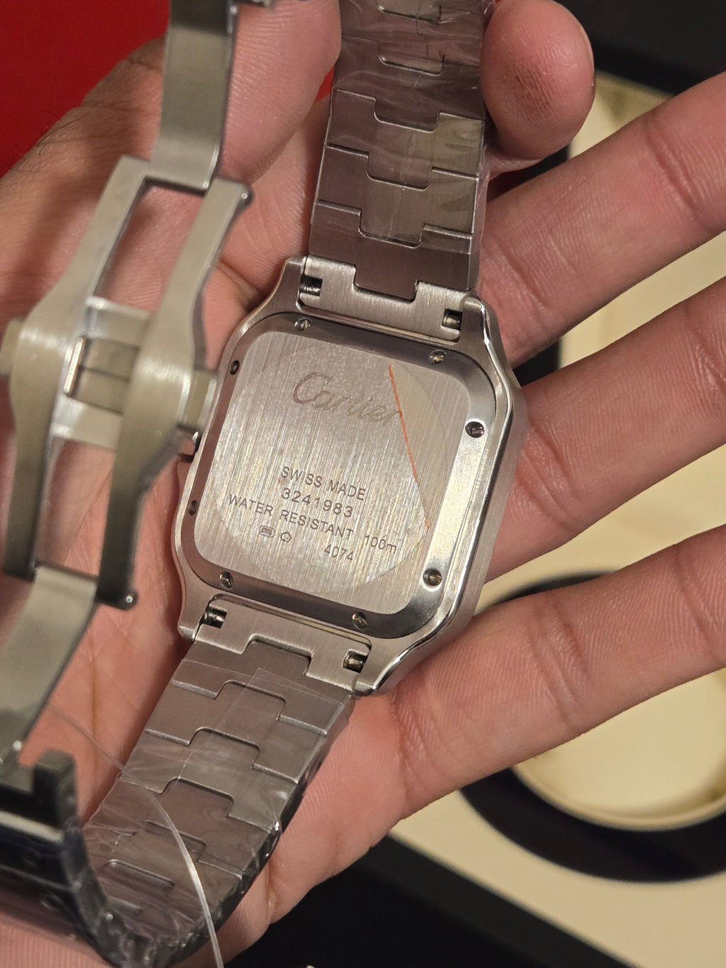 CARTIER - SANTOS CB