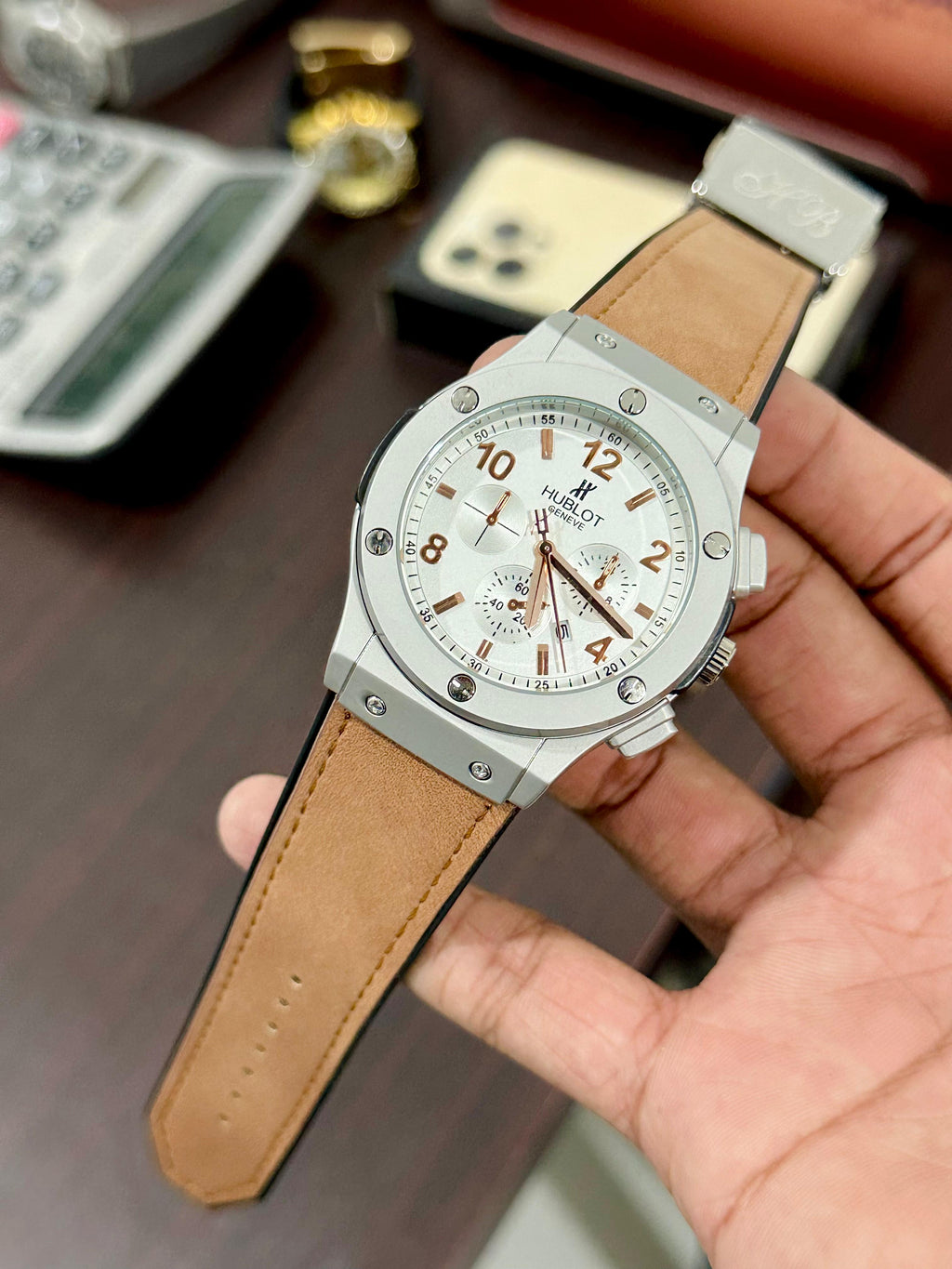 Hublot straps with master lock