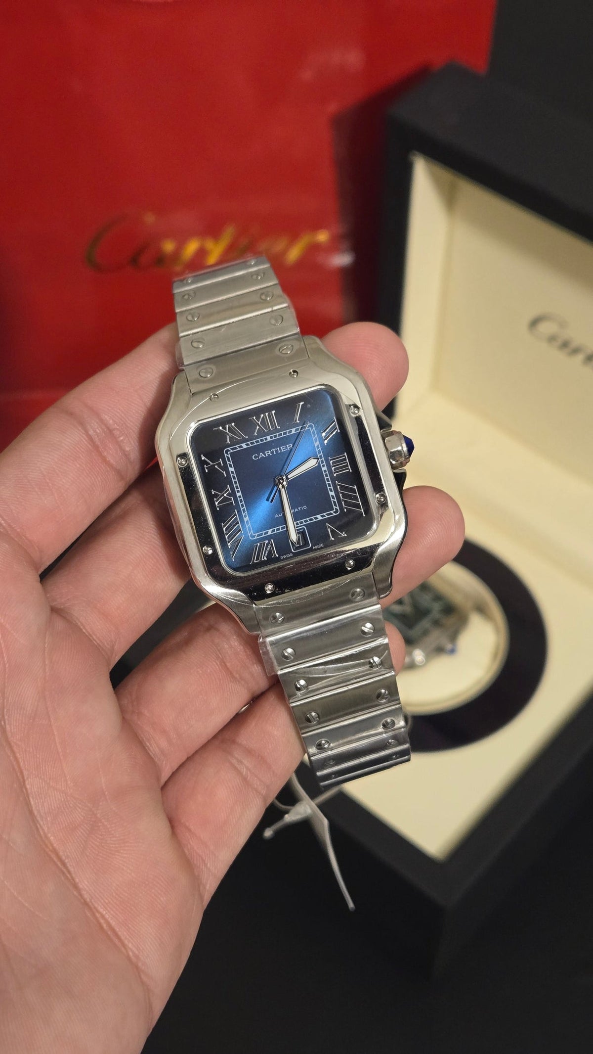 CARTIER - SANTOS CB